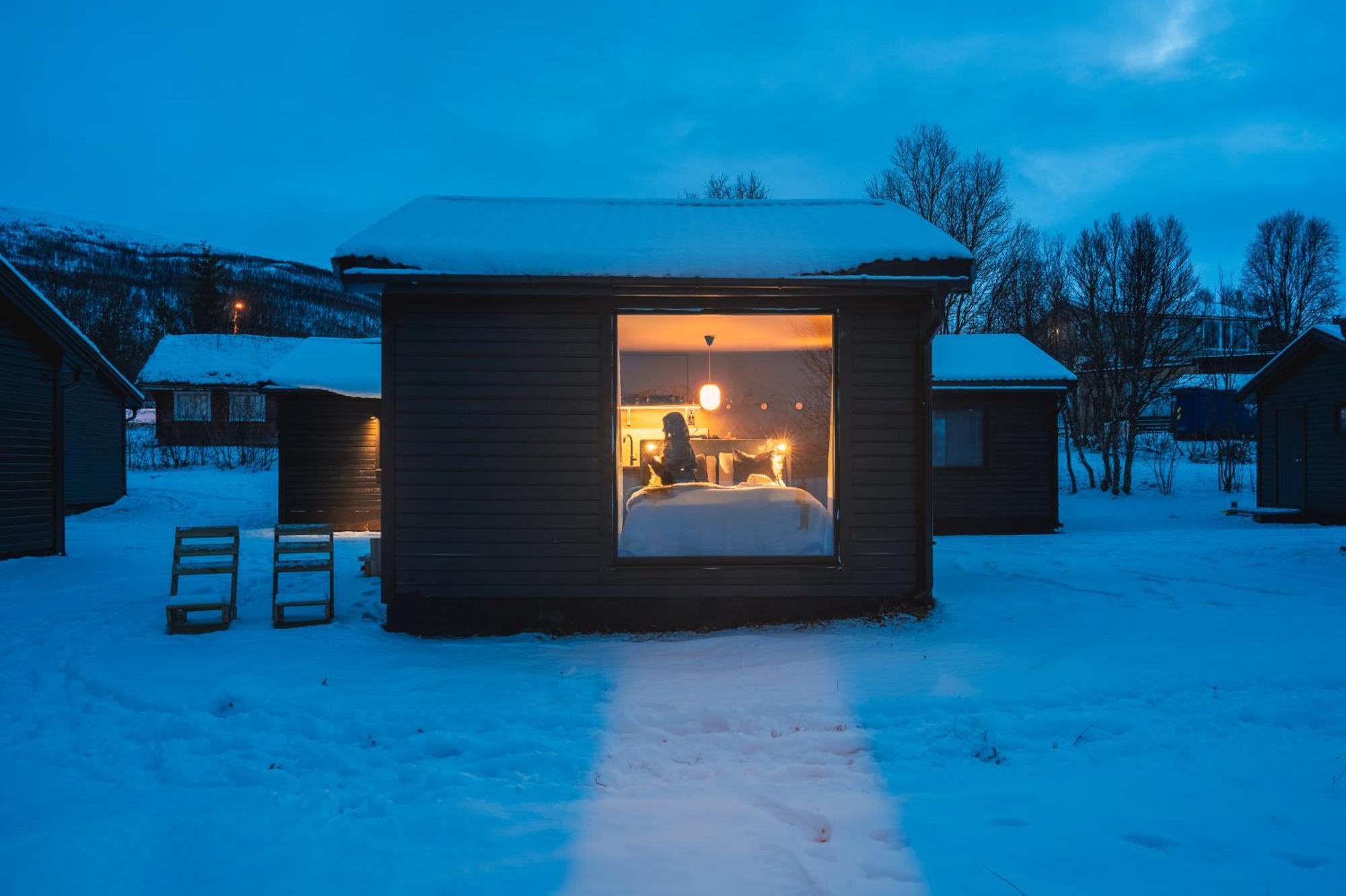 Aera - Glass Cabins 特罗姆瑟 外观 照片